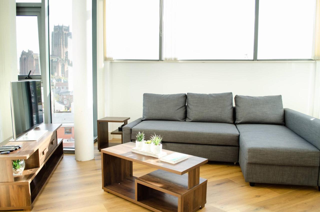 Penthouse In Liverpool City Centre - Free Parking - Balcony - By Happy Days Luaran gambar